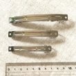画像5: バネなしバレッタシルバー7cm(約450個相当) (5)