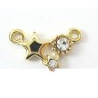 画像1: スター&ストーン２カン(0.9×1.5cm) （100個） (1)