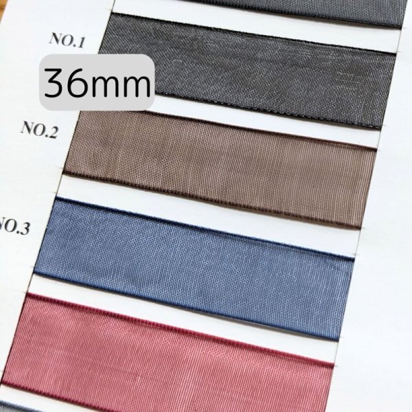 画像1: ポリオーガンジー36mm50yd（45m） (1)