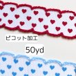 画像1: リボンピコット加工制作50yd (1)
