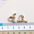 画像3: イヤリング金具ストーン・丸カン付100個 (3)