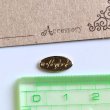画像3: Hand madeプレートオーバルBチャーム（約100個） (3)