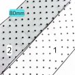 画像5: 小さいドット生地リボン80mm10yd（約9m) (5)