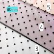 画像6: 小さいドット生地リボン80mm10yd（約9m) (6)