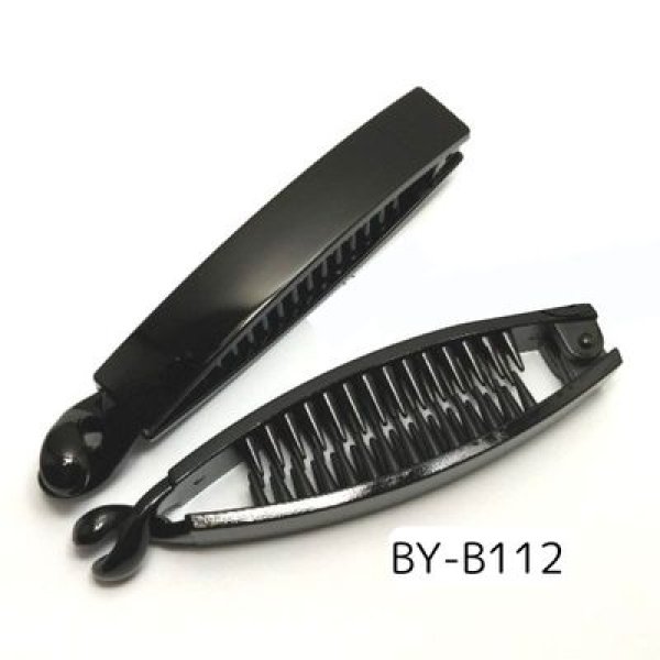 画像1: 四角バナナクリップ（BY-B112） 10cm 100個 (1)