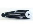 画像2: 黒三角パッチンどめ40mm（台付）1袋（約900個相当） (2)