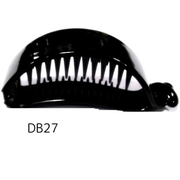 画像1: 半月型クリップ（DB27)約8×2.5cm (1)