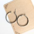 画像2: ワンタッチフープピアス30ｍｍ/ サージカルスティール10個（5ペア） (2)