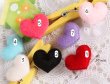 画像3: ミニボアハート30×25ｍｍふっくらタイプ100個 (3)