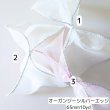 画像4: オーガンジーシルバーエッジリボン65ｍｍ10yd(約9ｍ） (4)