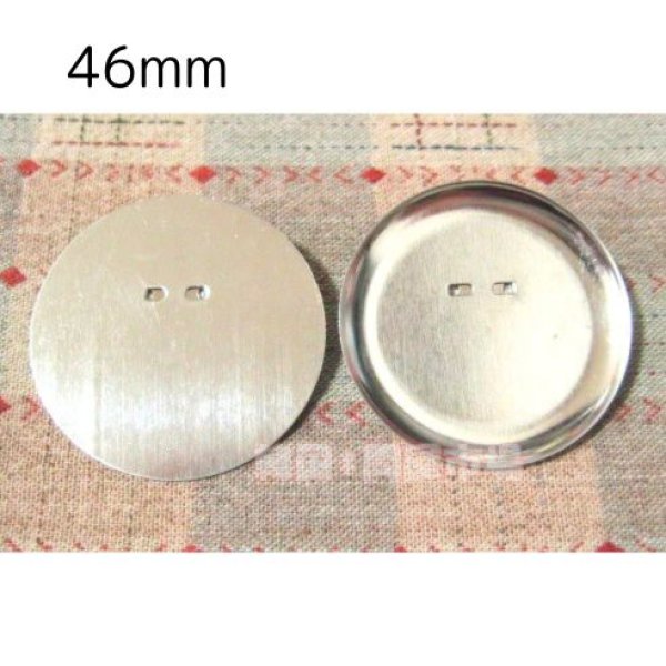画像1: 台付コサージュピン46ｍｍ約400個 (1)