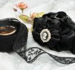 画像4: セージレースリボン25ｍｍ10yd（約9ｍ） (4)