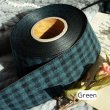 画像4: チェック起毛生地リボン50ｍｍ10yd（約9ｍ） (4)