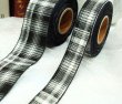 画像9: ノエルタータンチェックリボン25ｍｍ10yd（約9ｍ） (9)