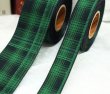画像7: ノエルタータンチェックリボン25ｍｍ10yd（約9ｍ） (7)