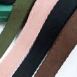画像3: ピコットコーデュロイ生地リボン40ｍｍ10yd（約9ｍ） (3)