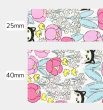 画像4: チューリップと猫生地リボン40mm5yd（約4.5m) (4)