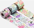画像2: チューリップと猫生地リボン40mm5yd（約4.5m) (2)