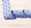 画像2: ハートストライプコットンリボン50mm10yd（約9m） (2)