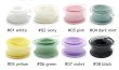 画像6: パステルバイアスオーガンジーリボン25mm10yd（約9m） (6)