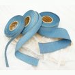 画像3: ブルーデニムステッチリボン10mm10yd（約9ｍ） (3)